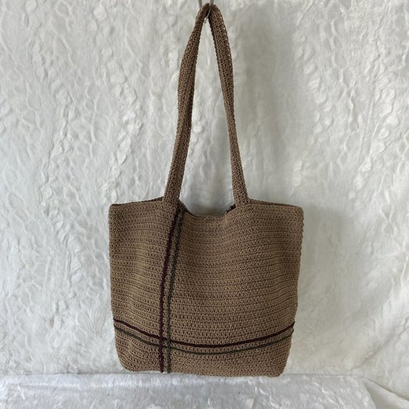 The Limited Crochet Wicker look shoulder bag HoBo Gypsy - Picture 7 of 10